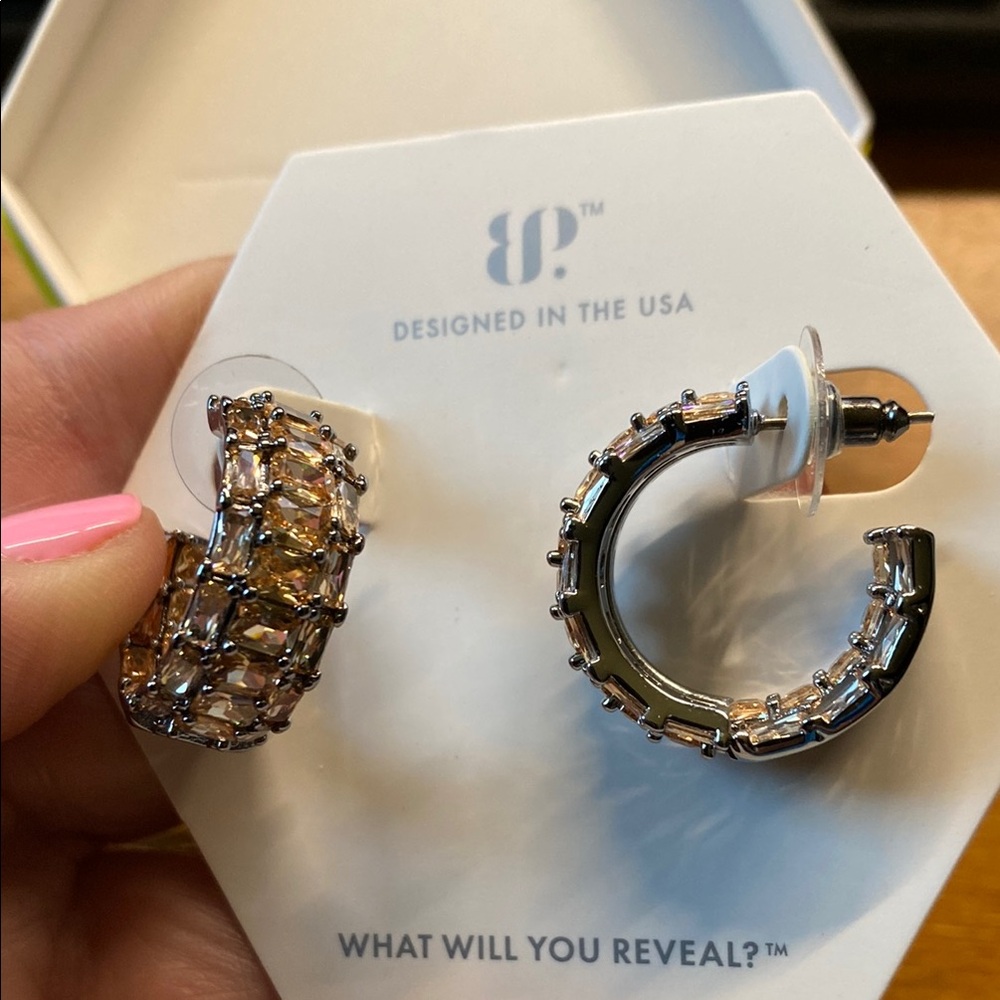 BP Hoop Earrings